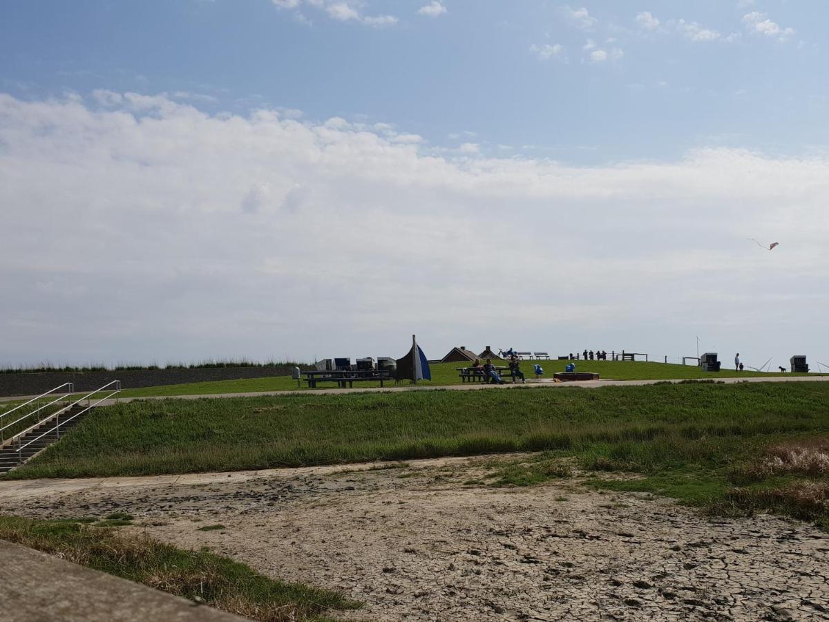 Villa Ferienhaus Käthchen am Deich vor den Toren von Sylt Emmelsbüll-Horsbüll Exterior foto